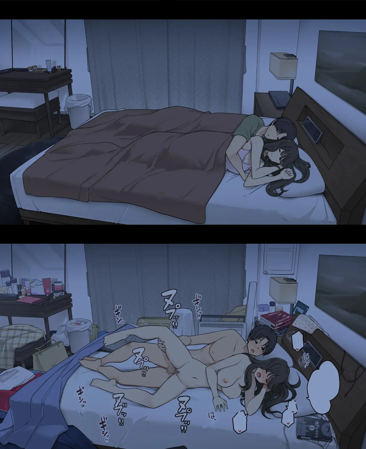 [Wakamatsu] Dousei Seikatsu Ikkagetsume to Ichinen Ato, Asaokite kara Shuushin made no Hikaku | A Day in the Life of a Couple: Their First Month Living Together vs. One Year Later [RAW] 图片编号 23