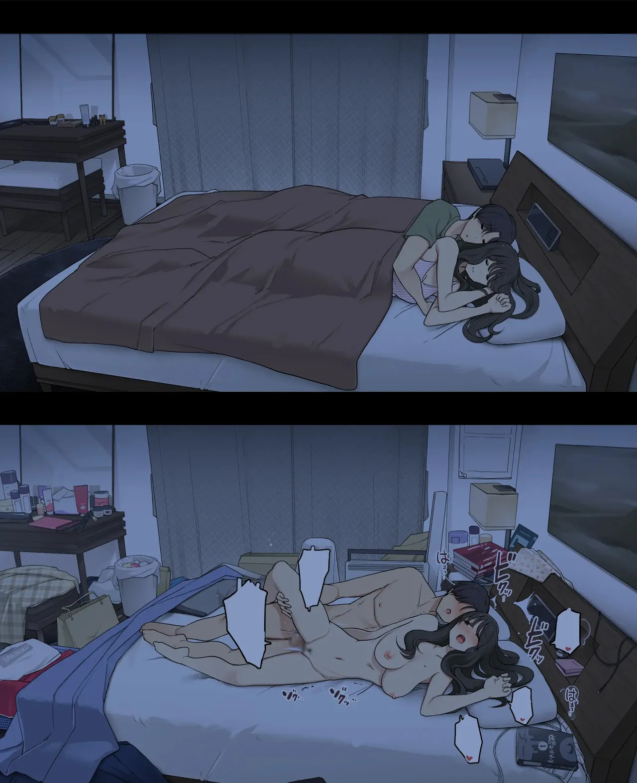 [Wakamatsu] Dousei Seikatsu Ikkagetsume to Ichinen Ato, Asaokite kara Shuushin made no Hikaku | A Day in the Life of a Couple: Their First Month Living Together vs. One Year Later [RAW] 图片编号 24