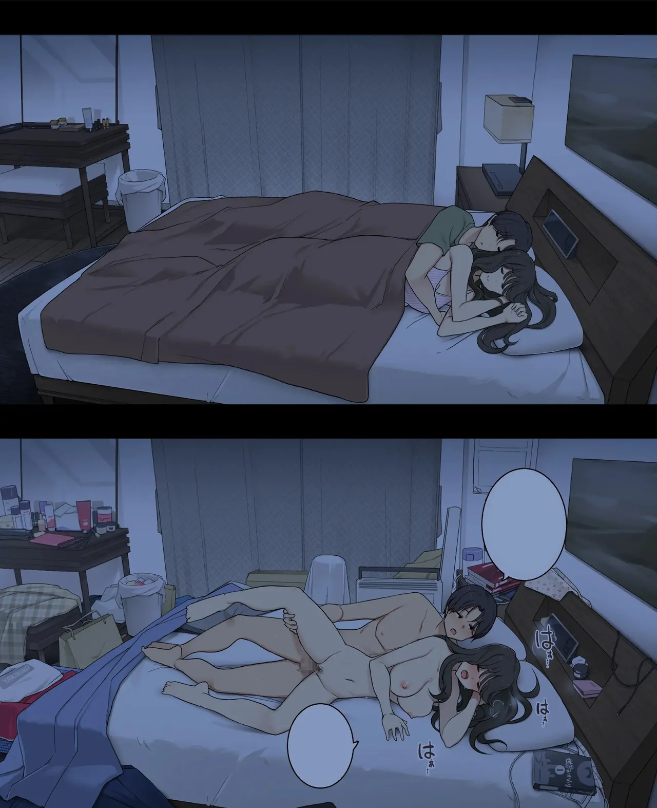 [Wakamatsu] Dousei Seikatsu Ikkagetsume to Ichinen Ato, Asaokite kara Shuushin made no Hikaku | A Day in the Life of a Couple: Their First Month Living Together vs. One Year Later [RAW] 图片编号 25