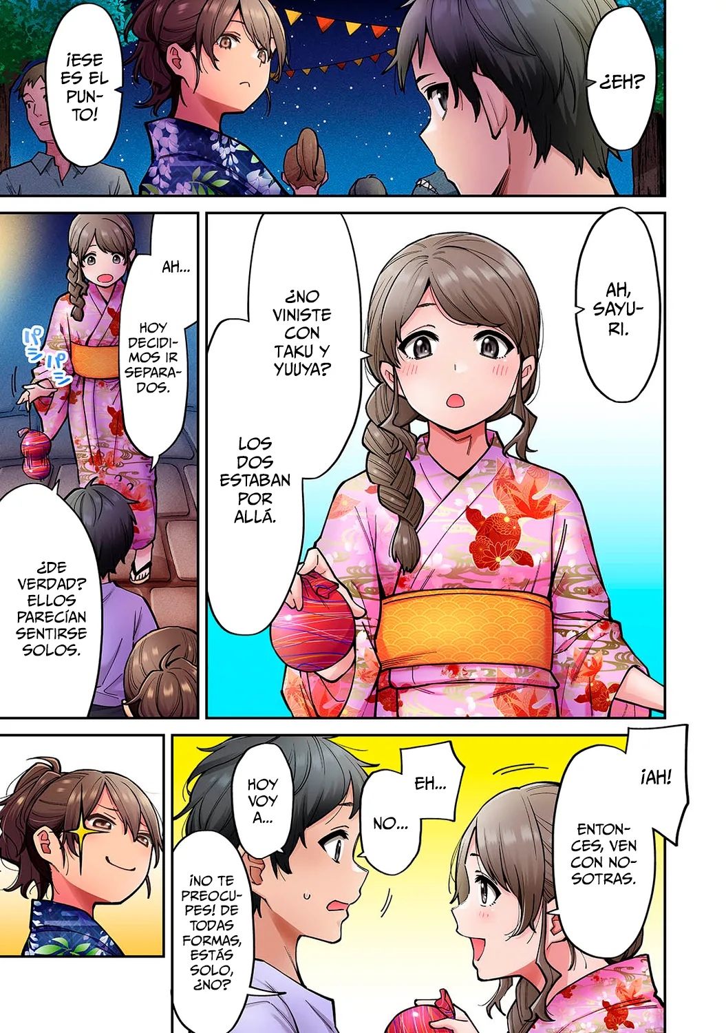 [Shouji Nigou] Akogare no Nee-chan ga Gal ni Natte Kaette Kita Natsuyasumi Ch. 7 (COMIC Ananga Ranga Vol. 73) [Spanish] [MandaloAsiNoma] 图片编号 4