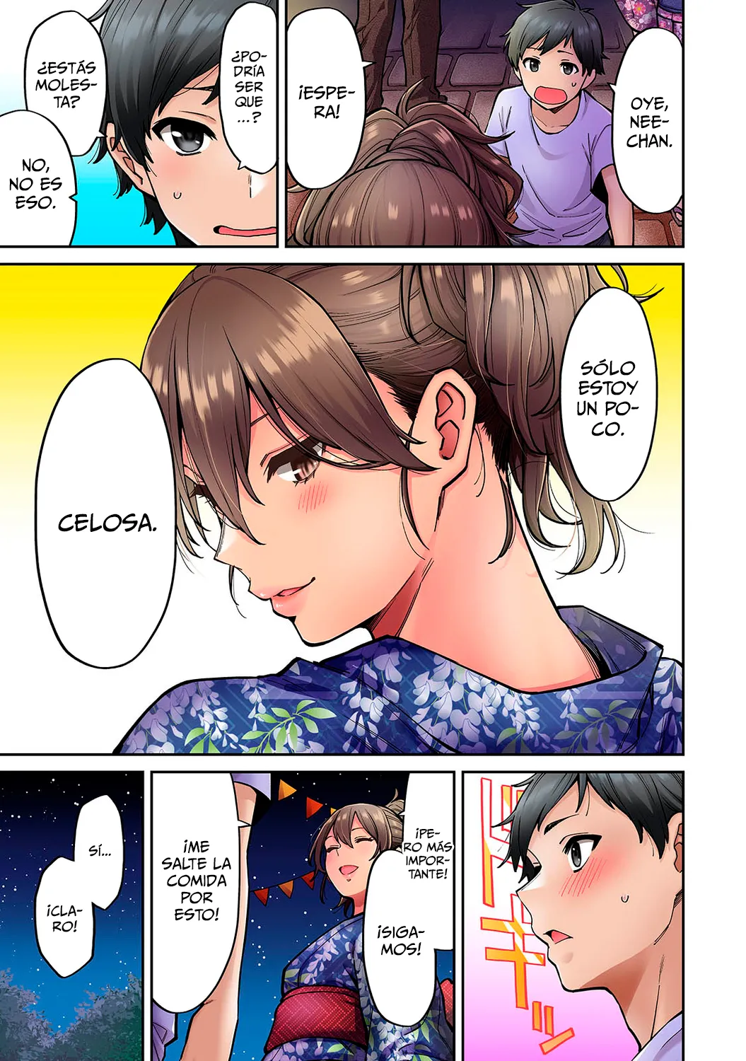 [Shouji Nigou] Akogare no Nee-chan ga Gal ni Natte Kaette Kita Natsuyasumi Ch. 7 (COMIC Ananga Ranga Vol. 73) [Spanish] [MandaloAsiNoma] 图片编号 6