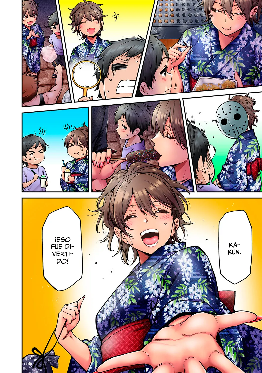 [Shouji Nigou] Akogare no Nee-chan ga Gal ni Natte Kaette Kita Natsuyasumi Ch. 7 (COMIC Ananga Ranga Vol. 73) [Spanish] [MandaloAsiNoma] 图片编号 7