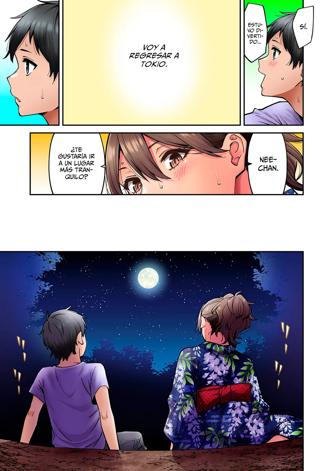 [Shouji Nigou] Akogare no Nee-chan ga Gal ni Natte Kaette Kita Natsuyasumi Ch. 7 (COMIC Ananga Ranga Vol. 73) [Spanish] [MandaloAsiNoma] 图片编号 8