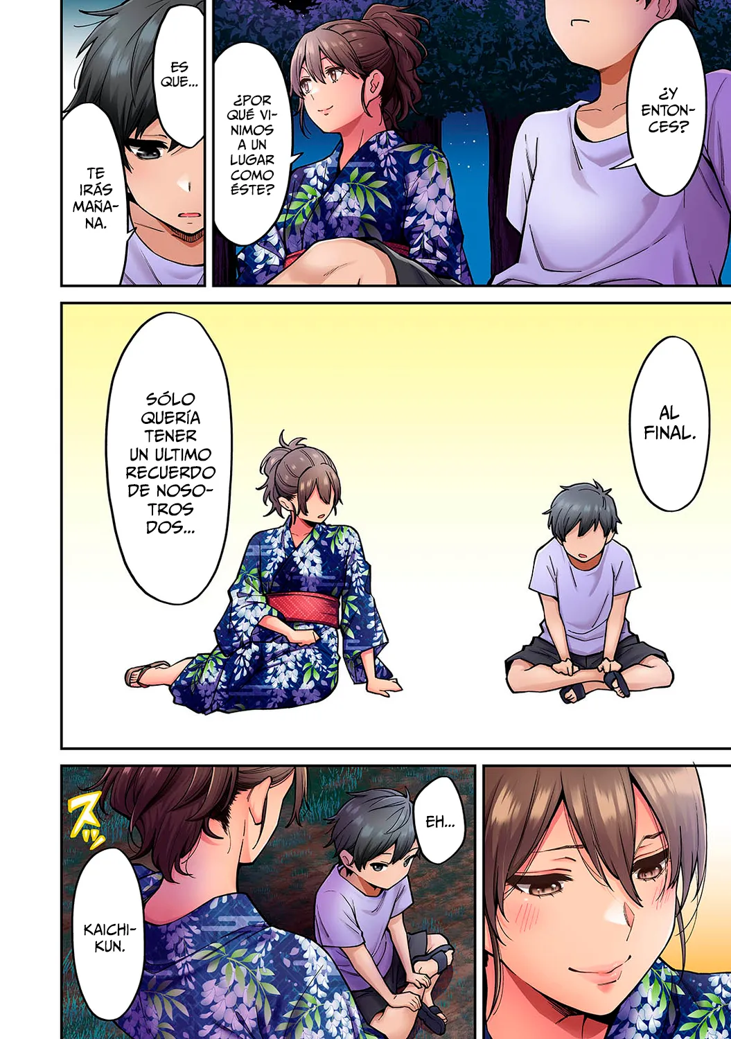 [Shouji Nigou] Akogare no Nee-chan ga Gal ni Natte Kaette Kita Natsuyasumi Ch. 7 (COMIC Ananga Ranga Vol. 73) [Spanish] [MandaloAsiNoma] 图片编号 9