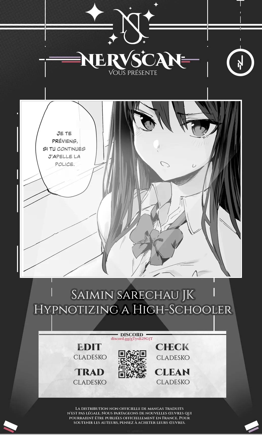 [Hotate-chan] Saimin sarechau JK | Hypnotizing a High-Schooler [french](cladesko)(nervscan) première image