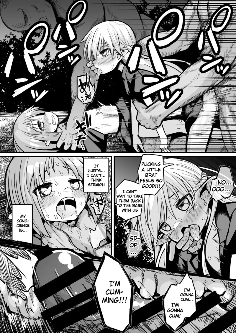 [Natsuki Gumi] (English) Kairaku ni Ochiru ~Seidorei Elf Kusuridzuke Choukyou de Kuppuku Acme!!~ numero di immagine  25