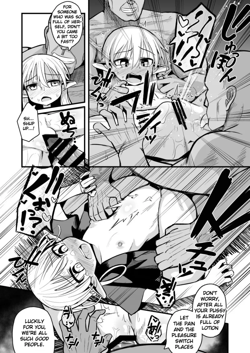 [Natsuki Gumi] (English) Kairaku ni Ochiru ~Seidorei Elf Kusuridzuke Choukyou de Kuppuku Acme!!~ numero di immagine  41