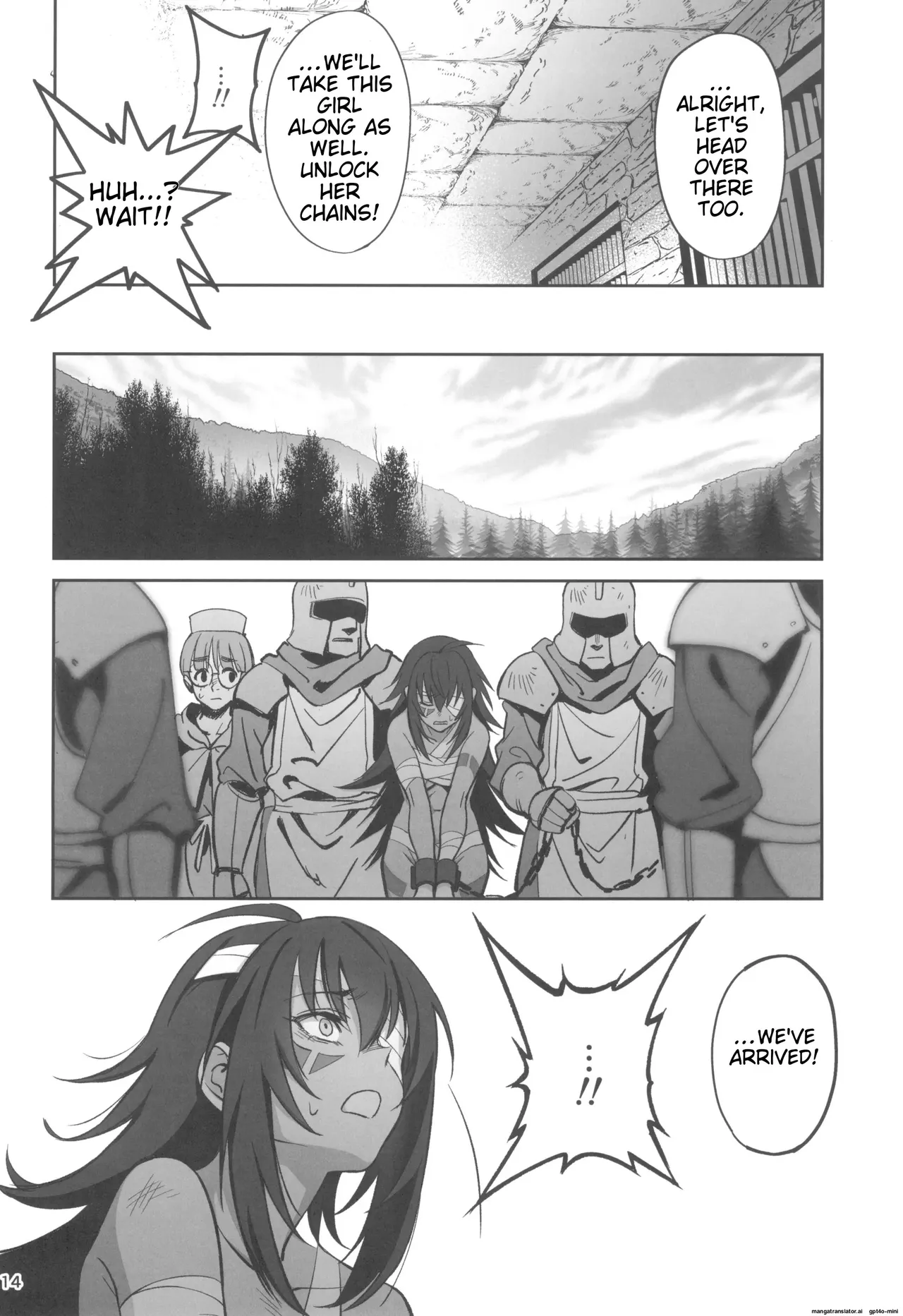 (C104) [Dokudami (Okita Ababa)] Mori o Mamoru Ookami Shoujo ga Inkou Shisai ni NTRreta Hanashi [MTL English] изображение № 14