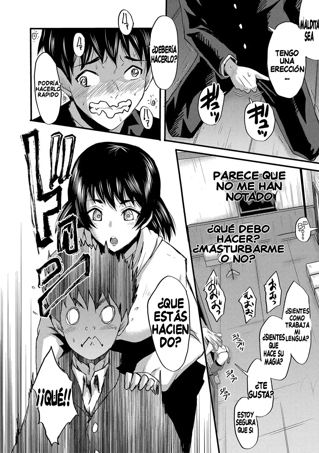 [SINK] Maguwai Madam no Toki + Denshi Haishin Tokuten 1-4 | Situaciones Sexuales con Putas Maduras + Bonus de la Versión Digital Cap. 1-4 [Spanish] [Digital] image number 21