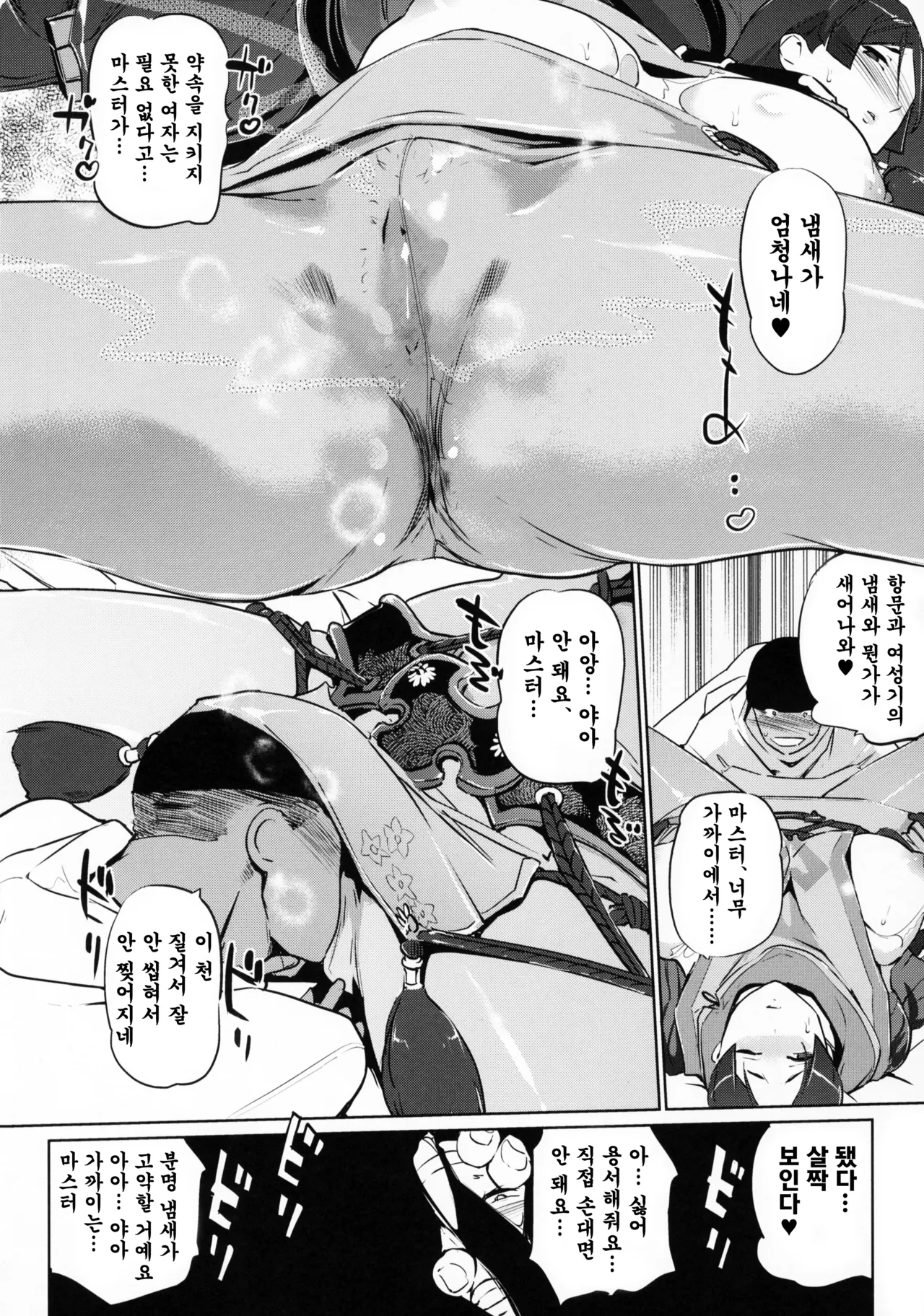 [C.N.P (Clone Ningen)] Yorimitsu ni... (Fate/Grand Order) [Korean] 图片编号 6