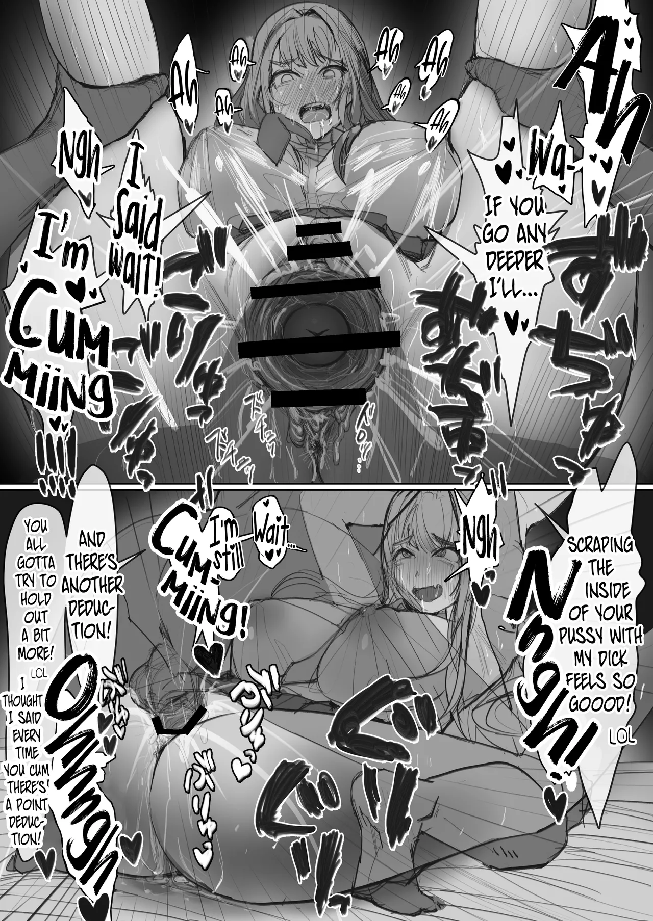 [E Tsuchiya (TUCCIAO)] Shakkin Gal 3-nin ga Doujin AV Satsuei shita Kekka | The consequences of 3 debt-ridden gals shooting an AV [English] [Hornypanas] image number 28