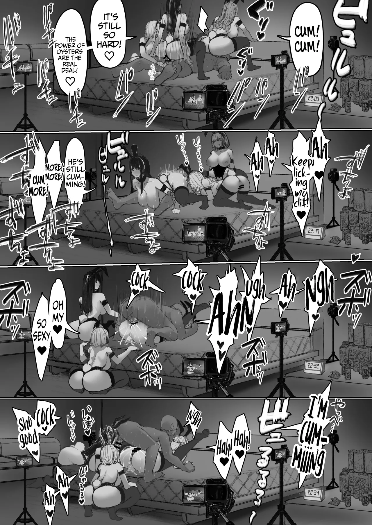 [E Tsuchiya (TUCCIAO)] Shakkin Gal 3-nin ga Doujin AV Satsuei shita Kekka | The consequences of 3 debt-ridden gals shooting an AV [English] [Hornypanas] image number 40