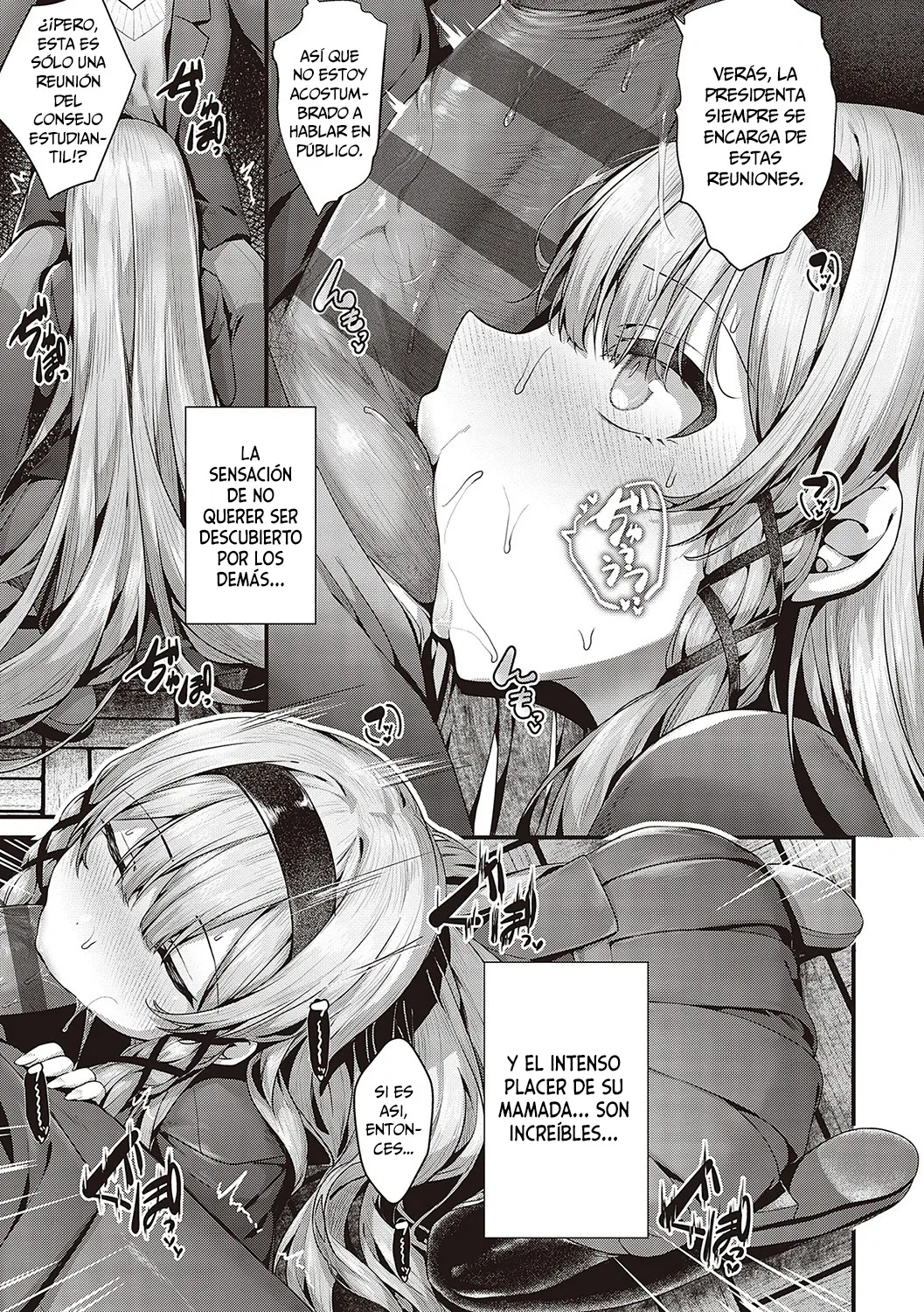 [Uko] Seito Kaichou No Nichijou (Namaiki Love Hole) [Spanish] [MandaloAsiNoma] [Digital] image number 3