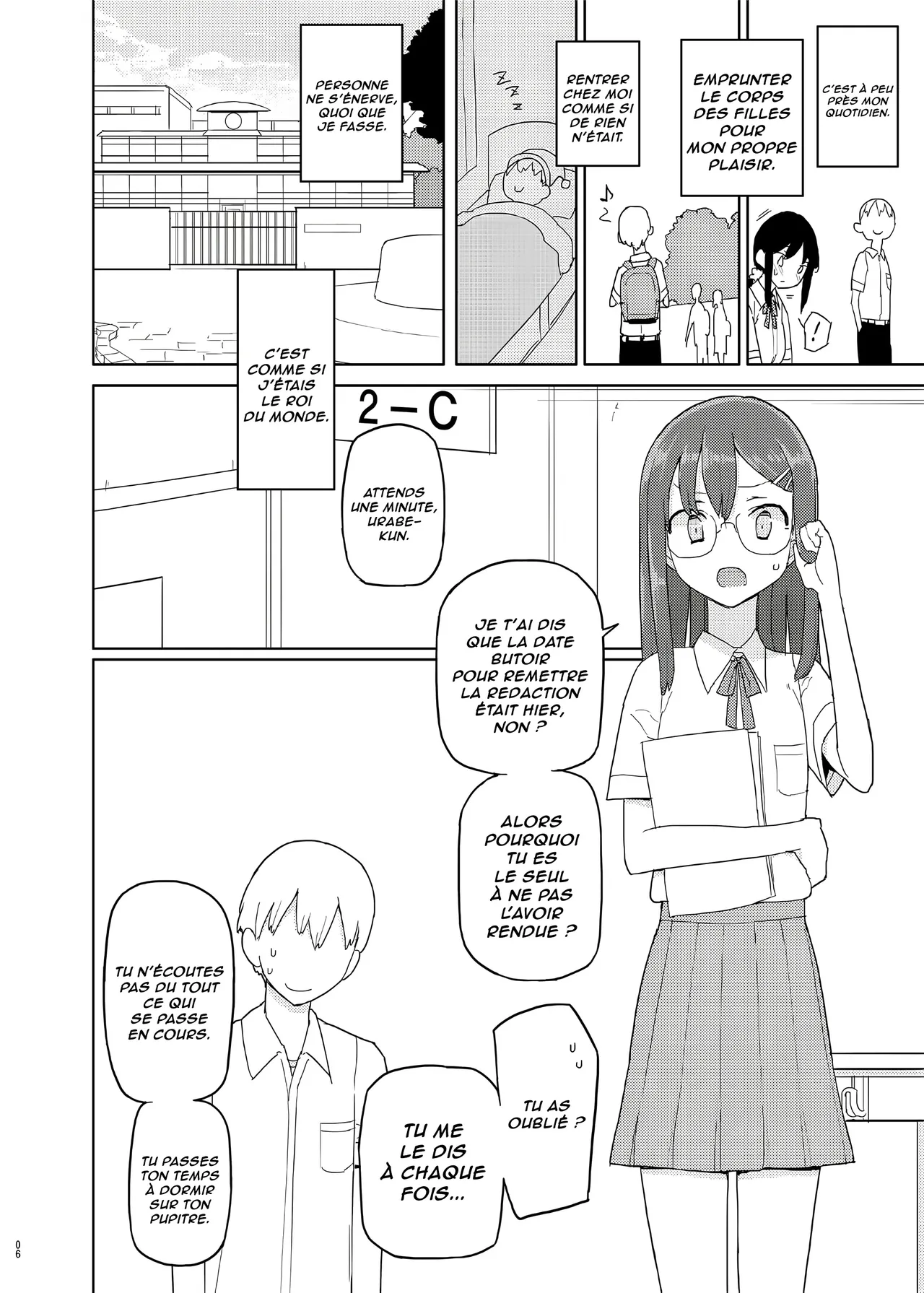 [Semimogura (Yoshiie)] 4 - 5 Jikanme | Période 4.5 [French] [Lopxi] [Digital] image number 5