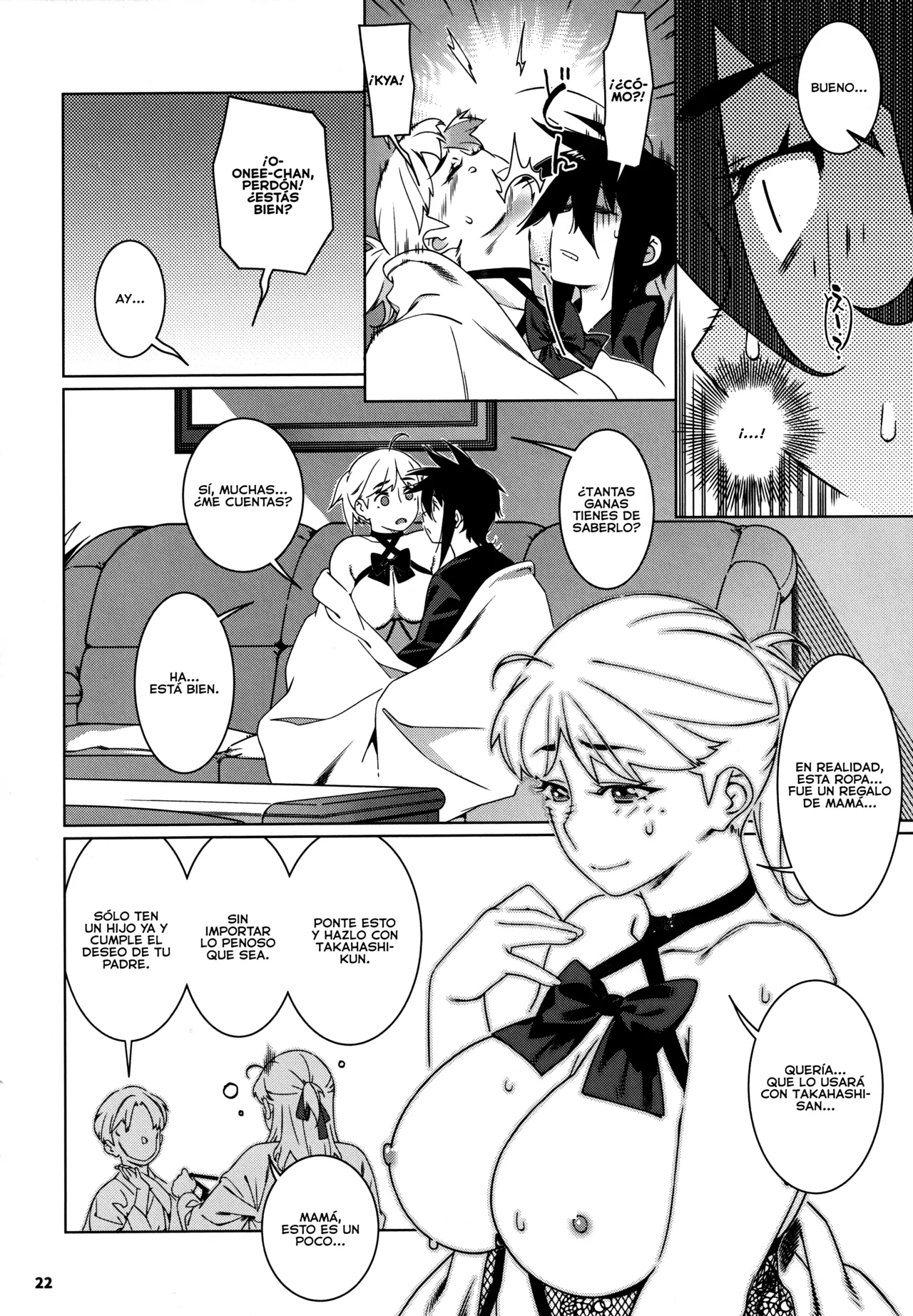 (COMITIA150) [Otonano Omochiya (Hirokawa)] Otonano Omochiya 27 [Spanish] numero di immagine  21