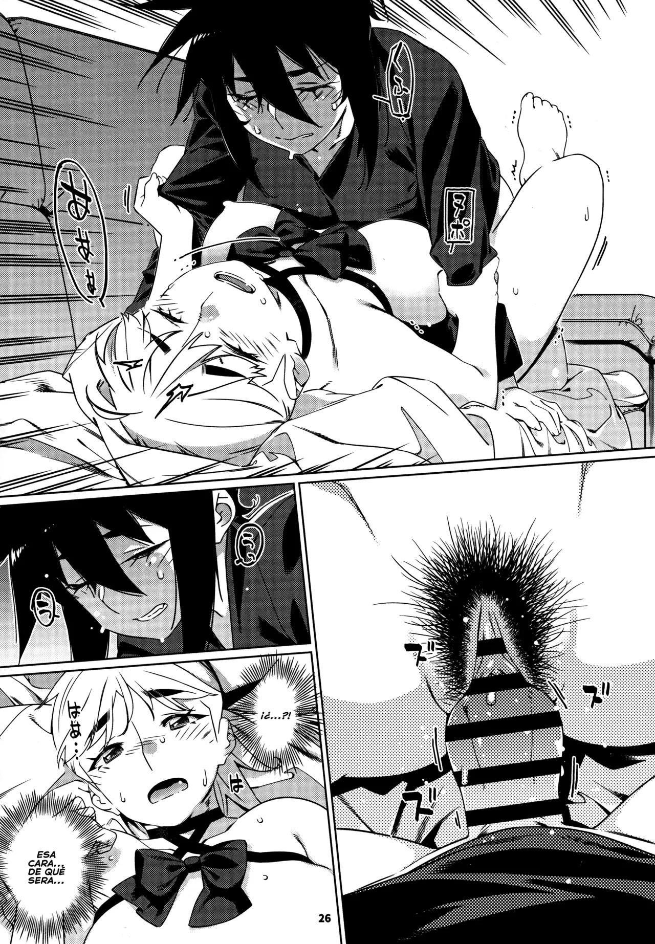 (COMITIA150) [Otonano Omochiya (Hirokawa)] Otonano Omochiya 27 [Spanish] numero di immagine  25