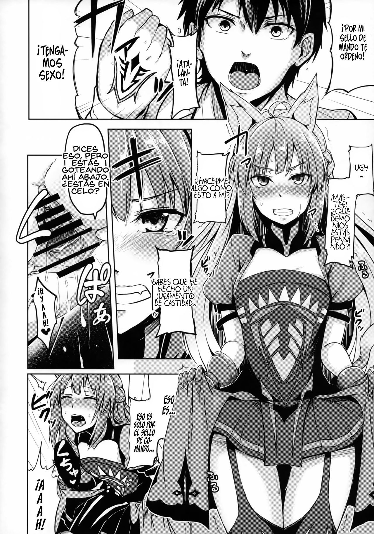 (C93) [ZIGZAG (Hirno)] Reiju o Motte Hoshi 4 Servant to Ecchi Shitai | I want to use my Command Seals to have sex with 4-star Servants! (Fate/Grand Order) [Spanish] 画像番号 2