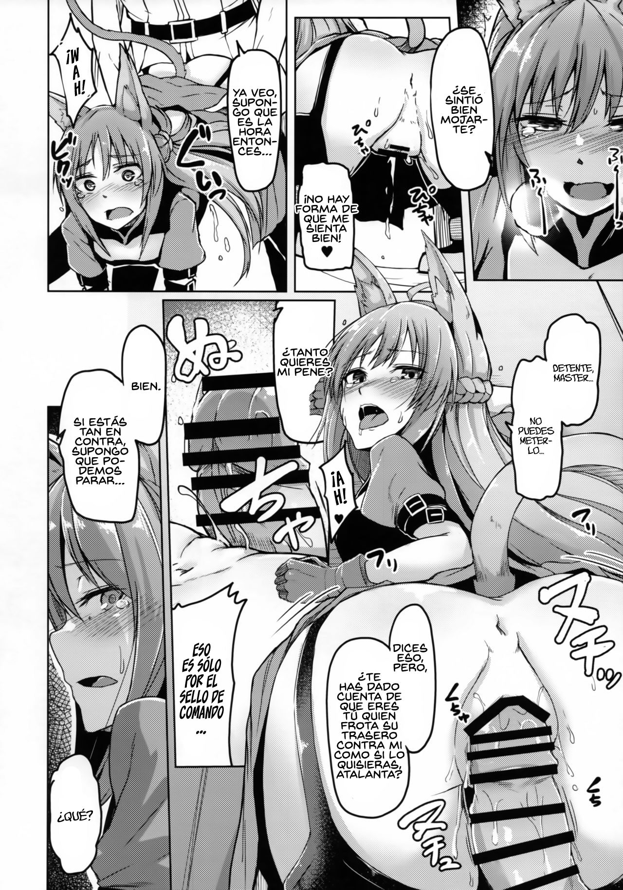 (C93) [ZIGZAG (Hirno)] Reiju o Motte Hoshi 4 Servant to Ecchi Shitai | I want to use my Command Seals to have sex with 4-star Servants! (Fate/Grand Order) [Spanish] 画像番号 4