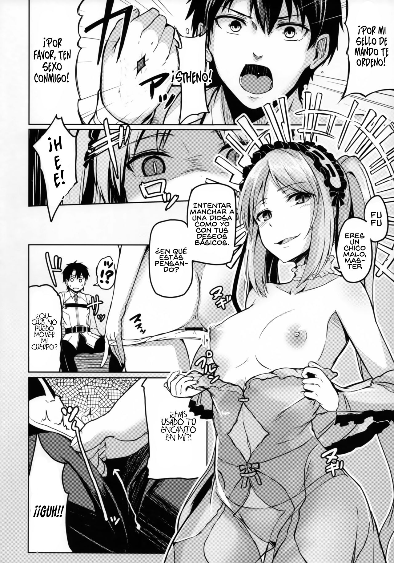 (C93) [ZIGZAG (Hirno)] Reiju o Motte Hoshi 4 Servant to Ecchi Shitai | I want to use my Command Seals to have sex with 4-star Servants! (Fate/Grand Order) [Spanish] 画像番号 14