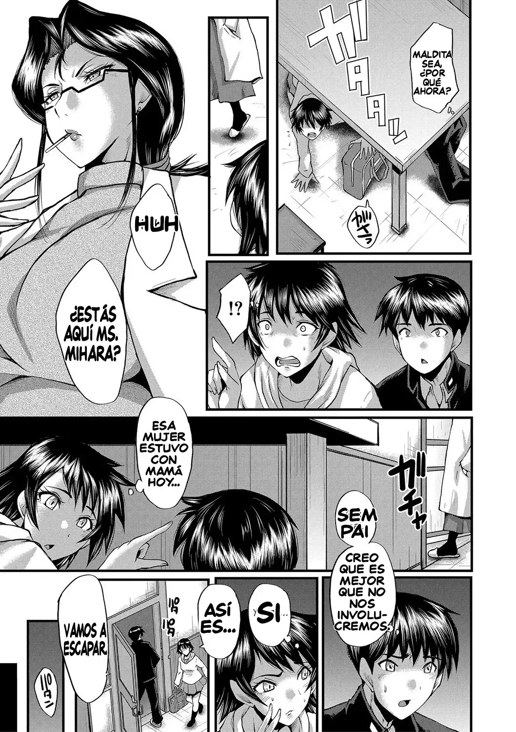 [SINK] Maguwai Madam no Toki + Denshi Haishin Tokuten 1-5 | Situaciones Sexuales con Putas Maduras + Bonus de la Versión Digital Cap. 1-5 [Spanish] [Digital] Bildnummer 32