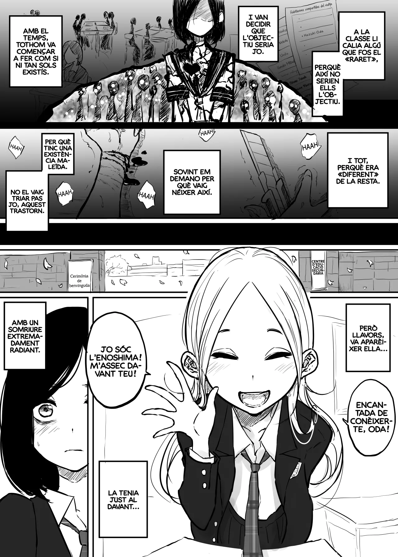 [Pandacorya] Shinzou ga Gyaku ni Aru Onnanoko no Hanashi [Catalan] [Carquinyolis dolços] Bildnummer 3