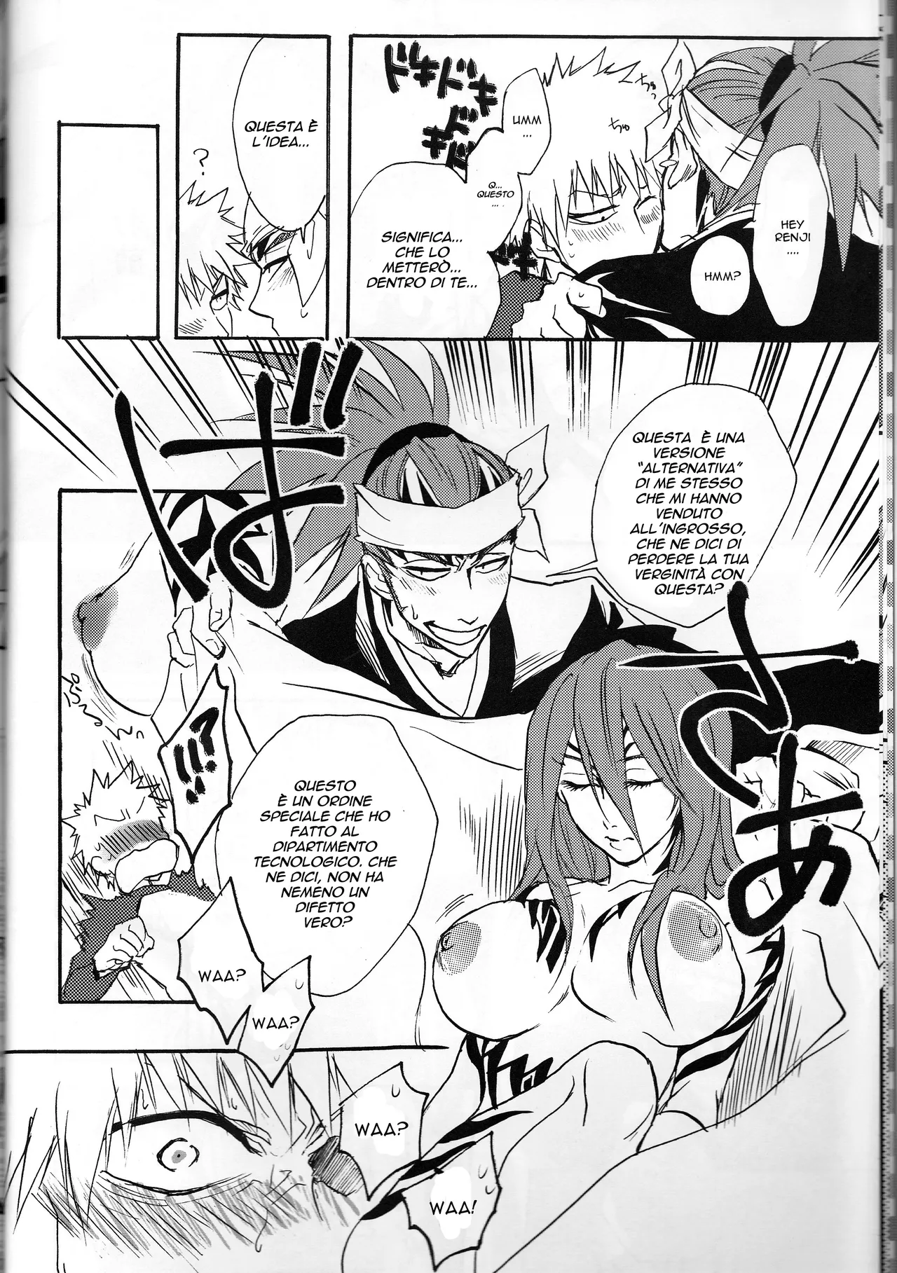 (SUPER20) [egoistic media (Natsume Fumiko)] I'm Screaming LOVE! (BLEACH) [Italian] image number 10