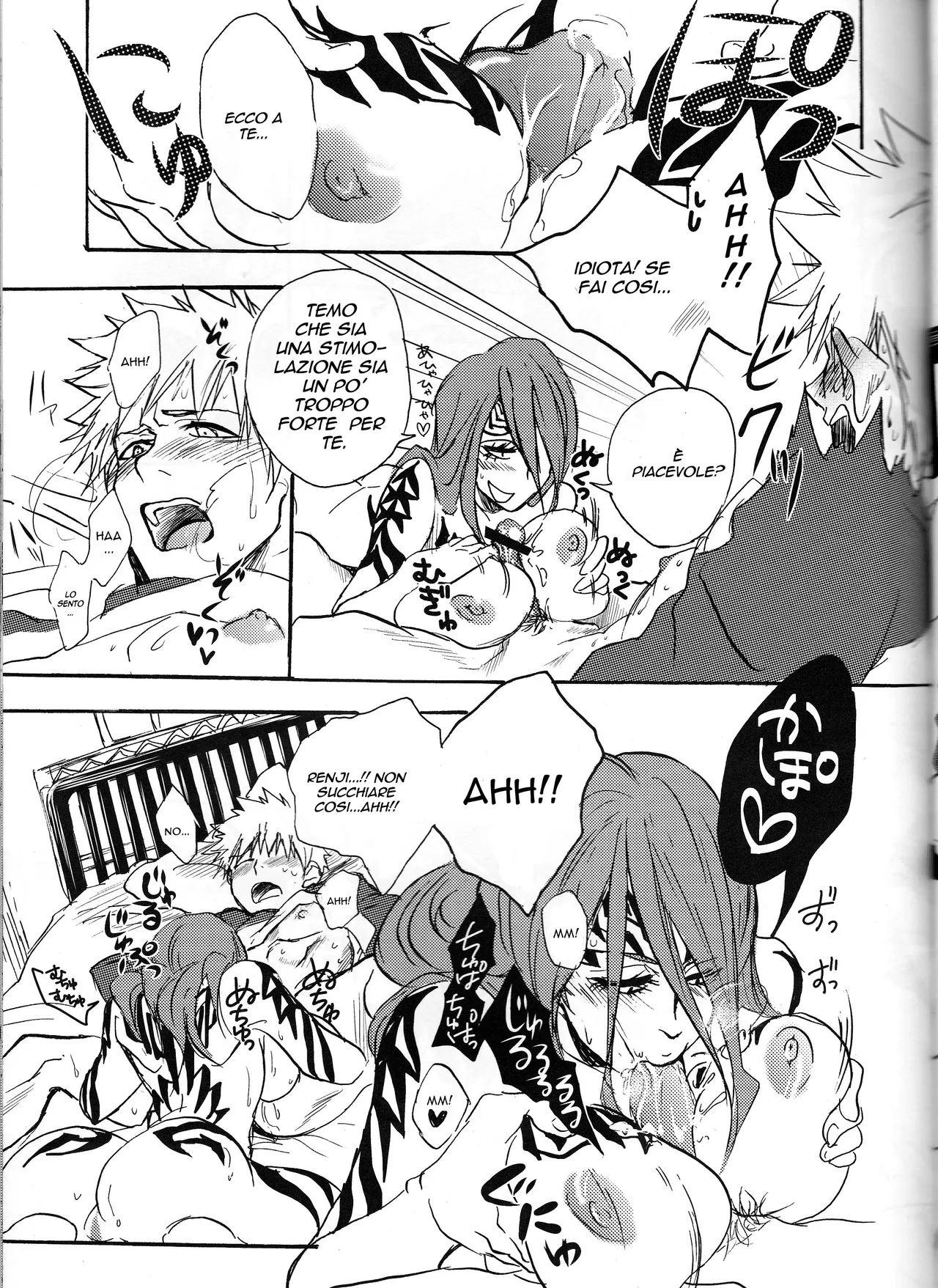 (SUPER20) [egoistic media (Natsume Fumiko)] I'm Screaming LOVE! (BLEACH) [Italian] image number 15