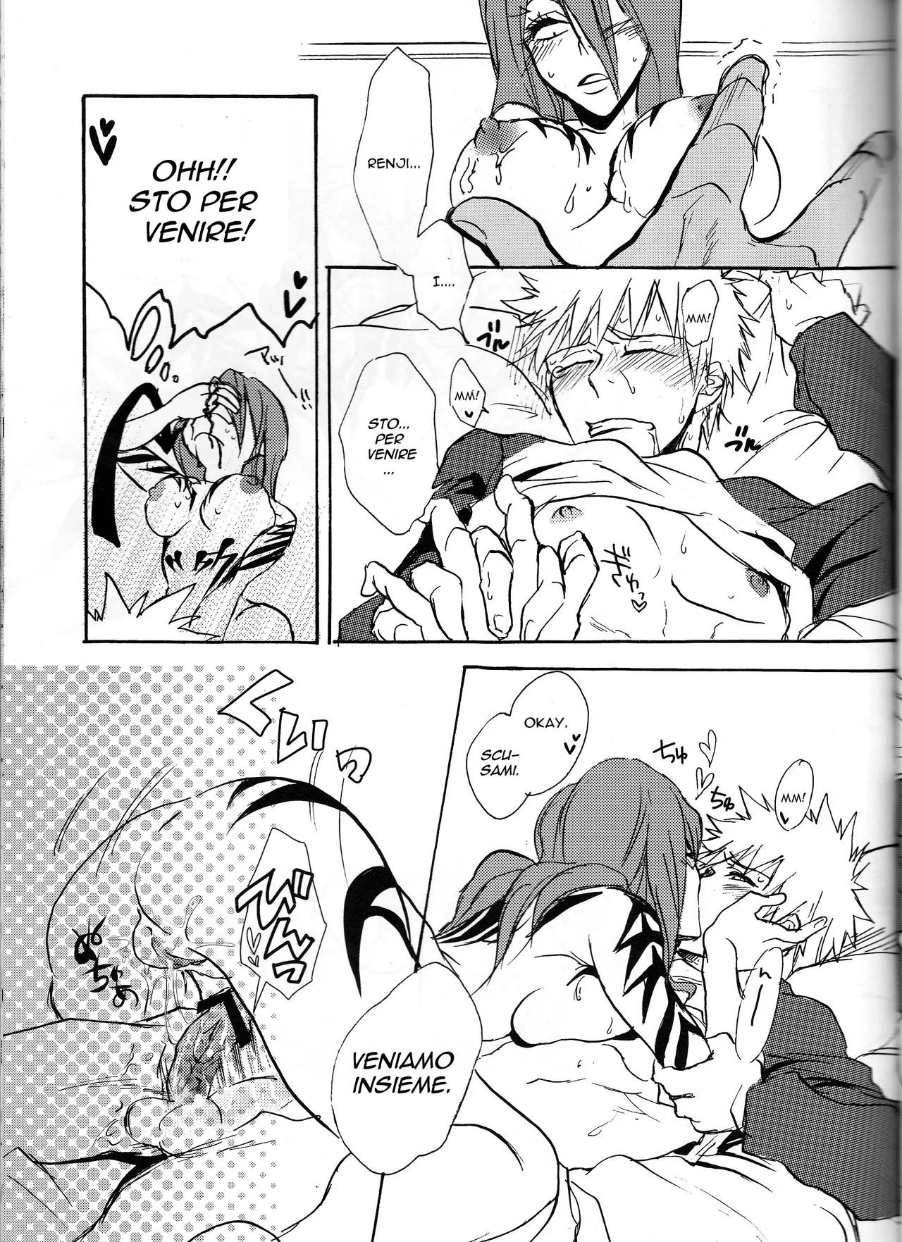 (SUPER20) [egoistic media (Natsume Fumiko)] I'm Screaming LOVE! (BLEACH) [Italian] image number 19