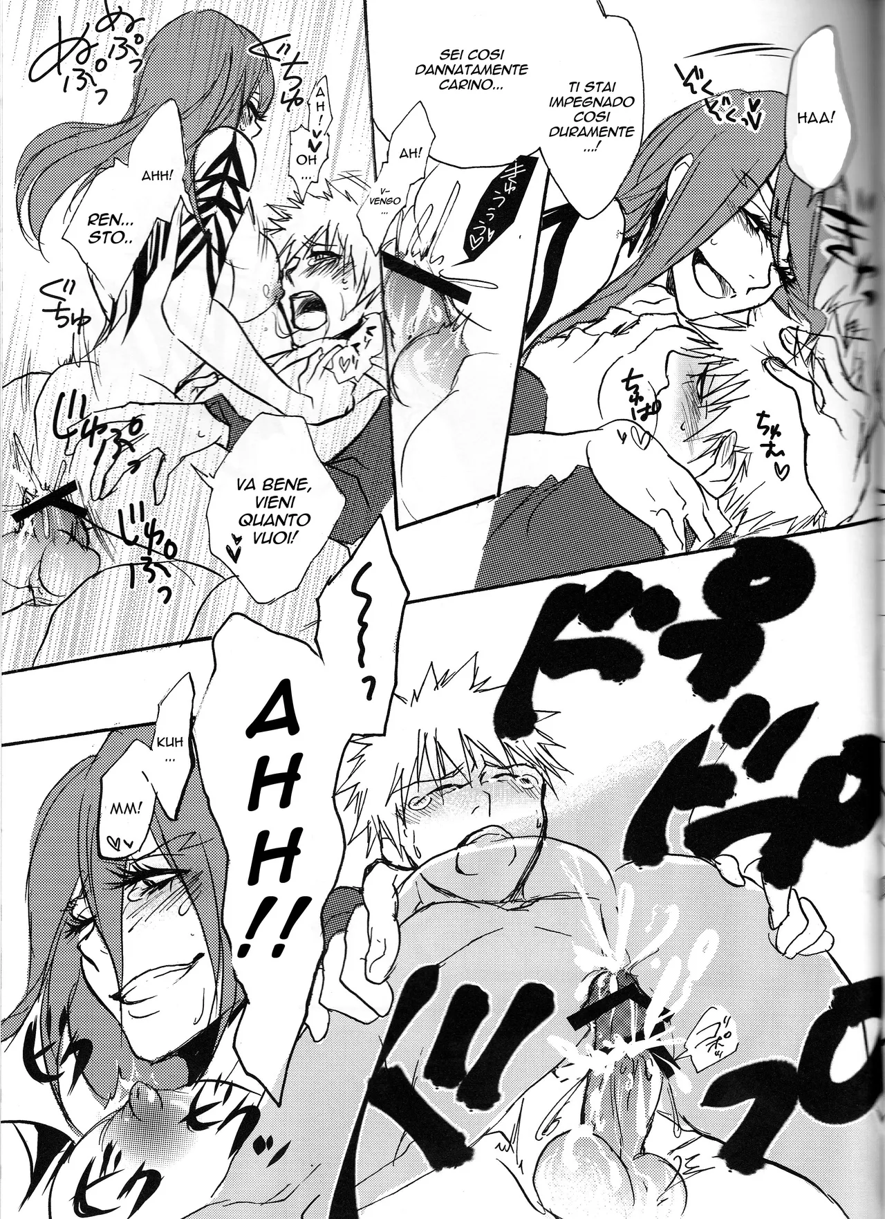 (SUPER20) [egoistic media (Natsume Fumiko)] I'm Screaming LOVE! (BLEACH) [Italian] image number 23