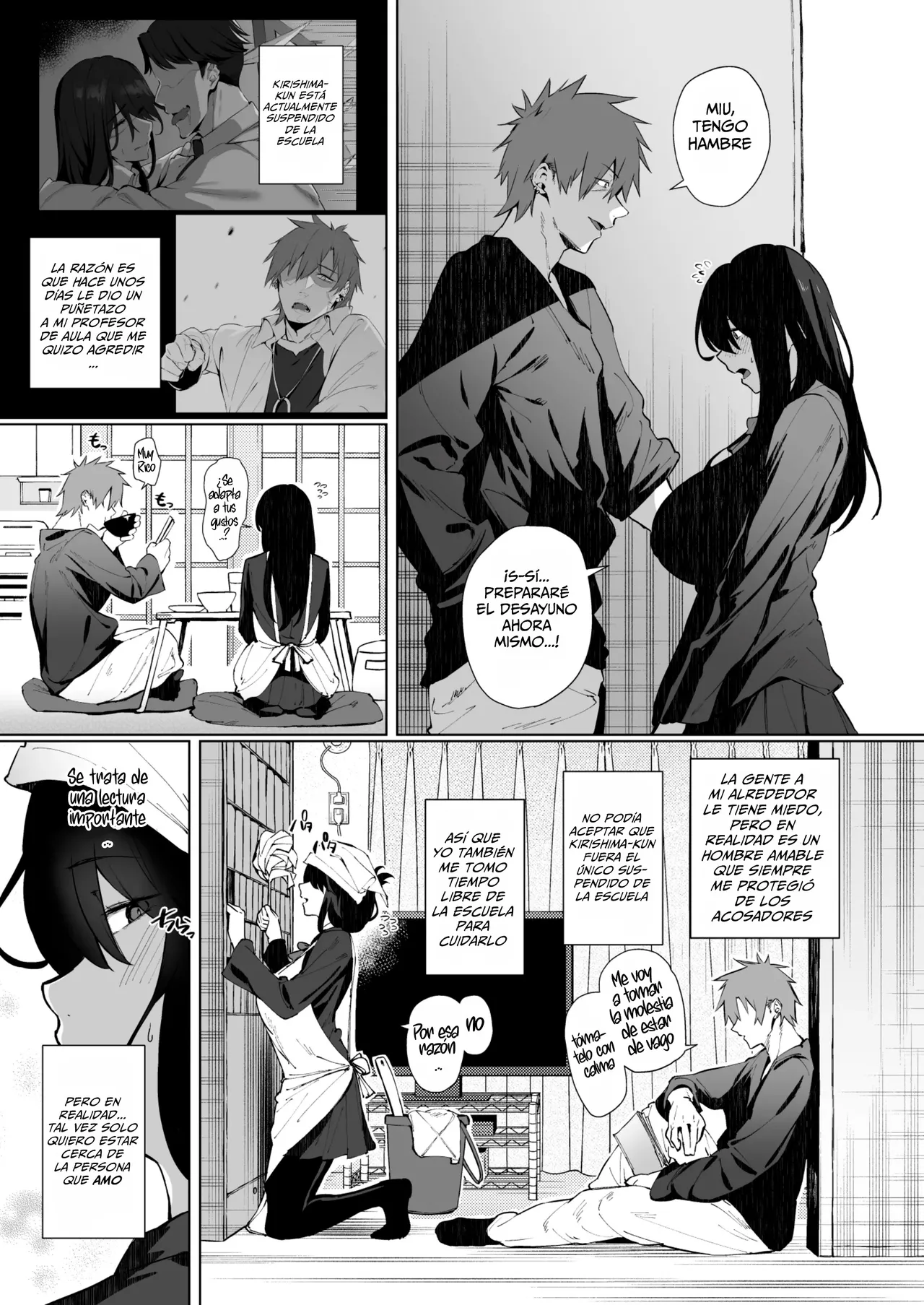 [Shirasu Latte (Shirasu)] Nekura de Jimi demo Ii desu ka？2 | ¿Estás Bien Conmigo, que Soy Reservada y Sombría？2 {Spanish} {Loco Fan Del Vanilla = ThxDamian FanSub} image number 4