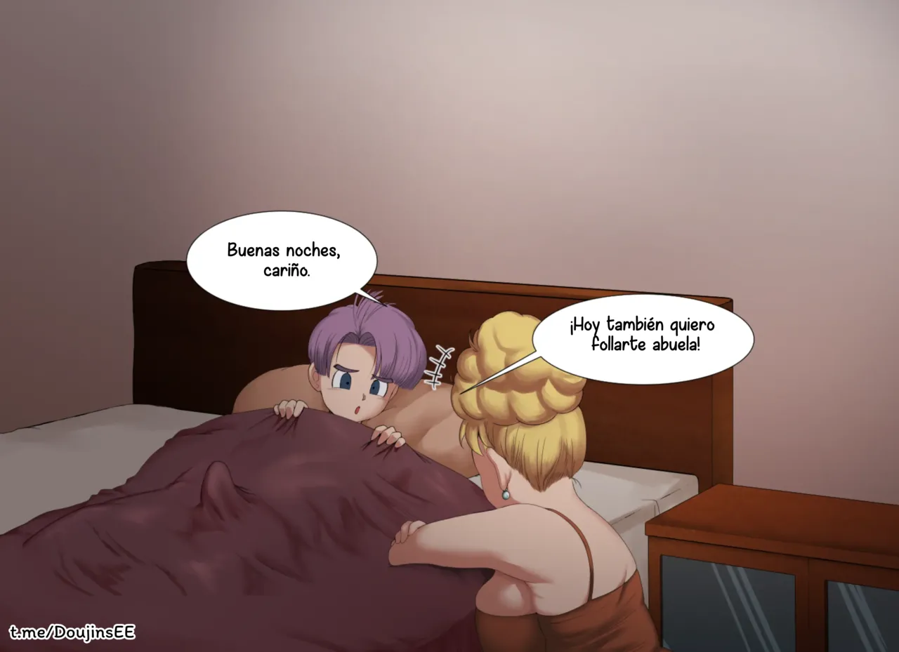 Trunks se folla a su abuela première image
