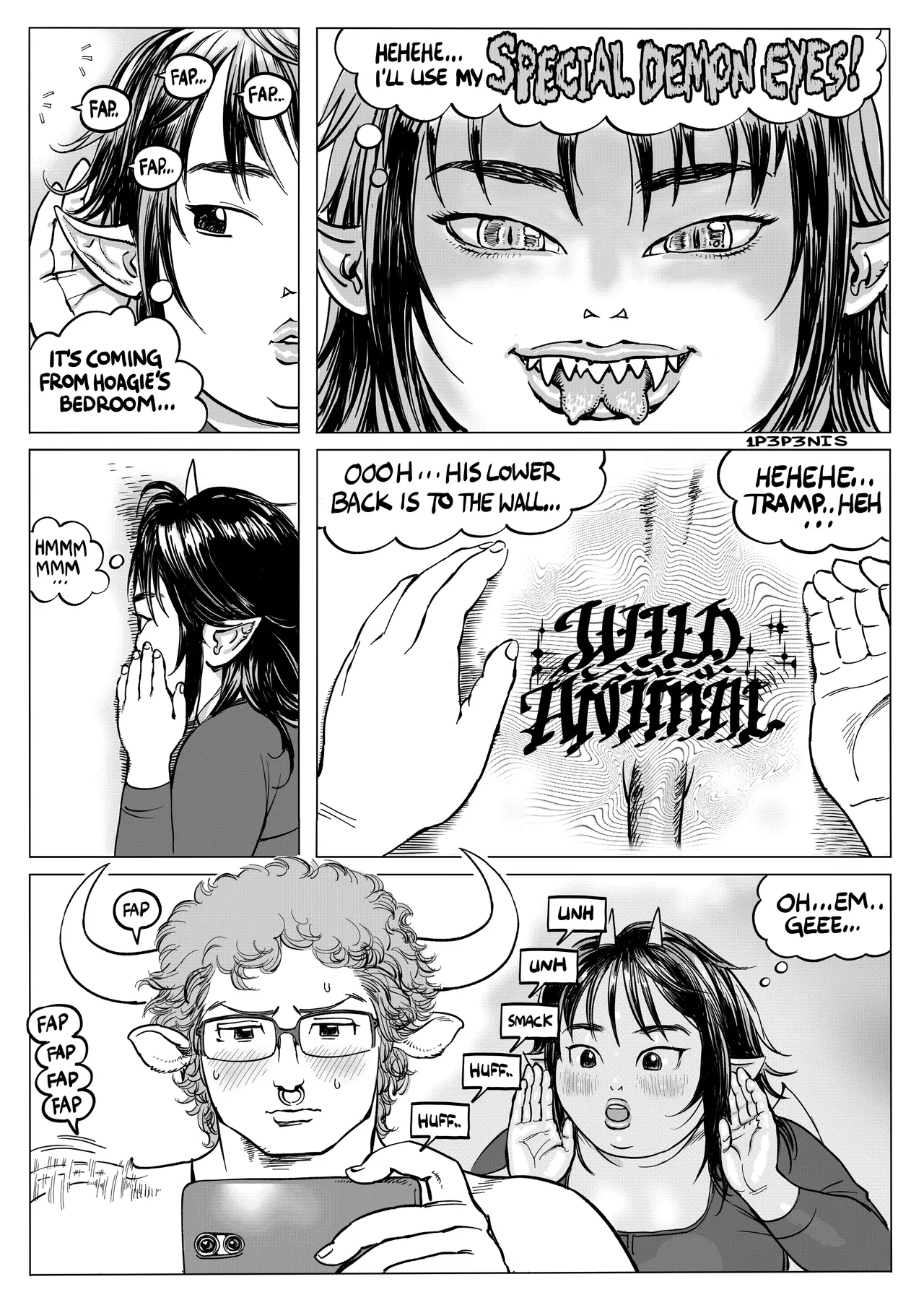 [1P3P3NIS] Angel and Hoagie in: FUCK ME, I DON'T CARE! 图片编号 3