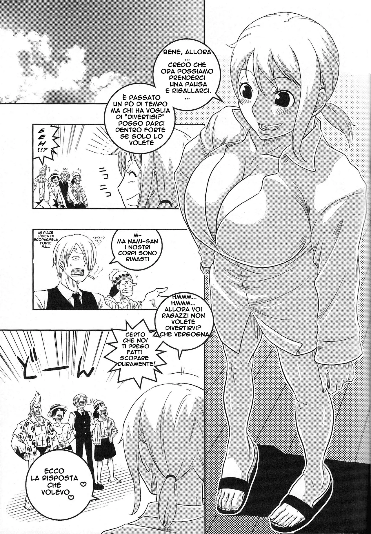 (C78) [ACID-HEAD (Murata.)] Nami no Ura Koukai Nisshi 5 (One Piece [Italian]) 4eme image