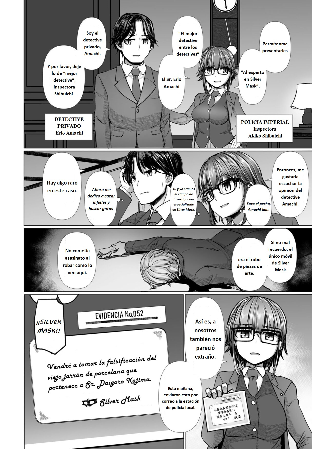 [Tokihama Jiro] La ladrona fantasma ama al gran detective Cap.1 (COMIC Penguin Club 2024-05) [Spanish] [Digital] numero di immagine  2