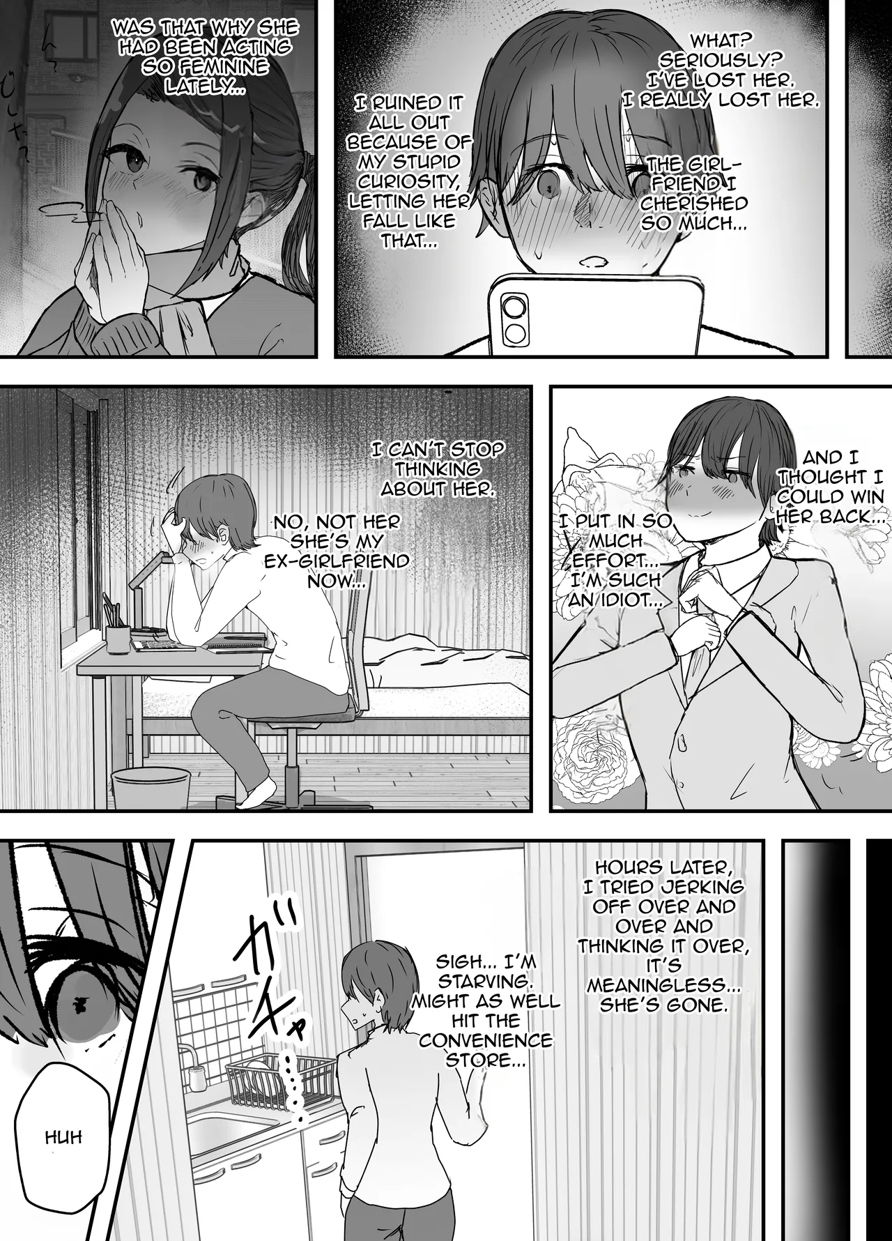 [Baketsu Purin] Kendou-bu Shushou no Watashi ga Netorase de Ochiru Wake ga Nai!! | There's no way the captain of the kendo club like me could fall for a cuckoldry!!   [English] [Aishi21] image number 55