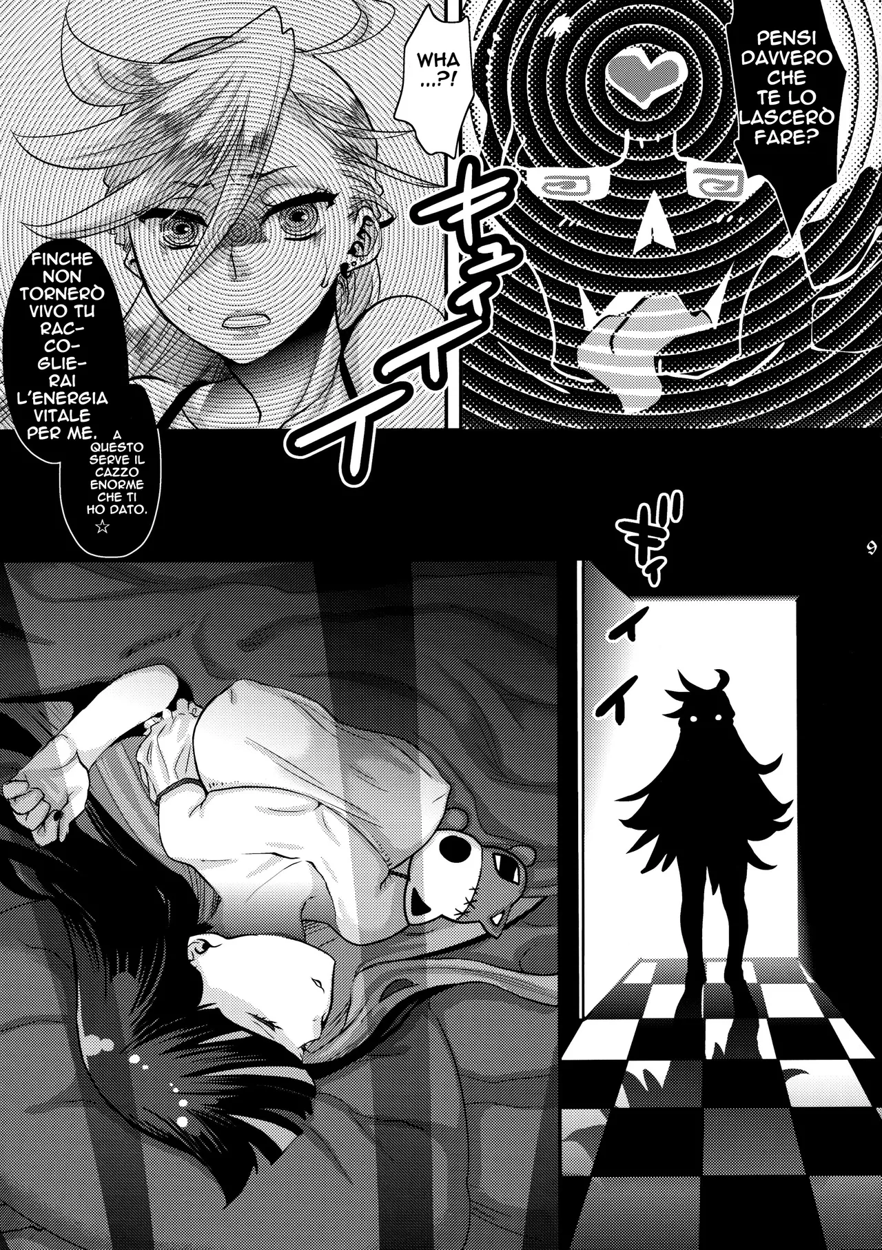 (C79) [Pish Lover (Amatake Akewo)] Delicious Milk (Panty & Stocking with Garterbelt) [Italian] image number 9