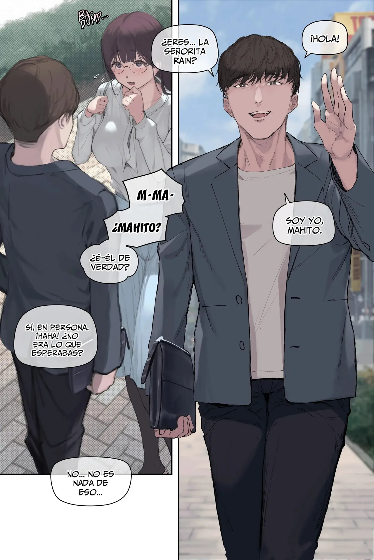 [Yomoda Yomo] Intelli Hitozuma Amamiya Touko Sensei no Hatsujou | Touko Amamiya׃ Esposa Academica y Profesora en CELO [Español] [Lo Hago por Diversión] [Sin Censura] [Digital] numero di immagine  17