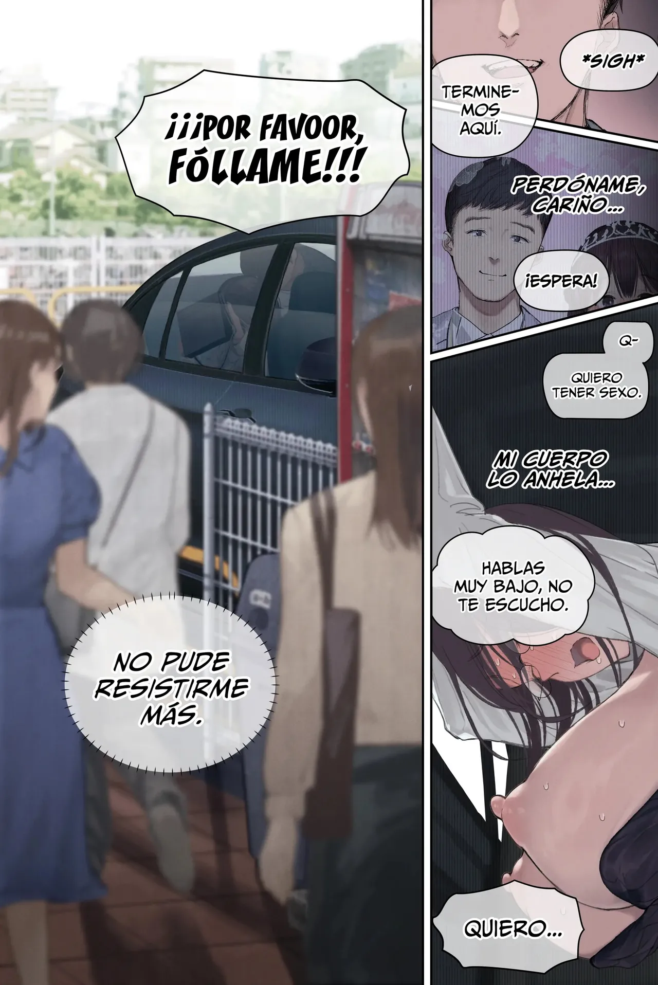 [Yomoda Yomo] Intelli Hitozuma Amamiya Touko Sensei no Hatsujou | Touko Amamiya׃ Esposa Academica y Profesora en CELO [Español] [Lo Hago por Diversión] [Sin Censura] [Digital] numero di immagine  47