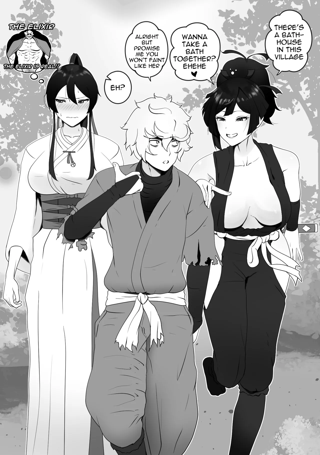 [rienia] Gabimaru Getting New Wives (Hell's Paradise: Jigokuraku) [English] (Uncensored) 이미지 번호 1