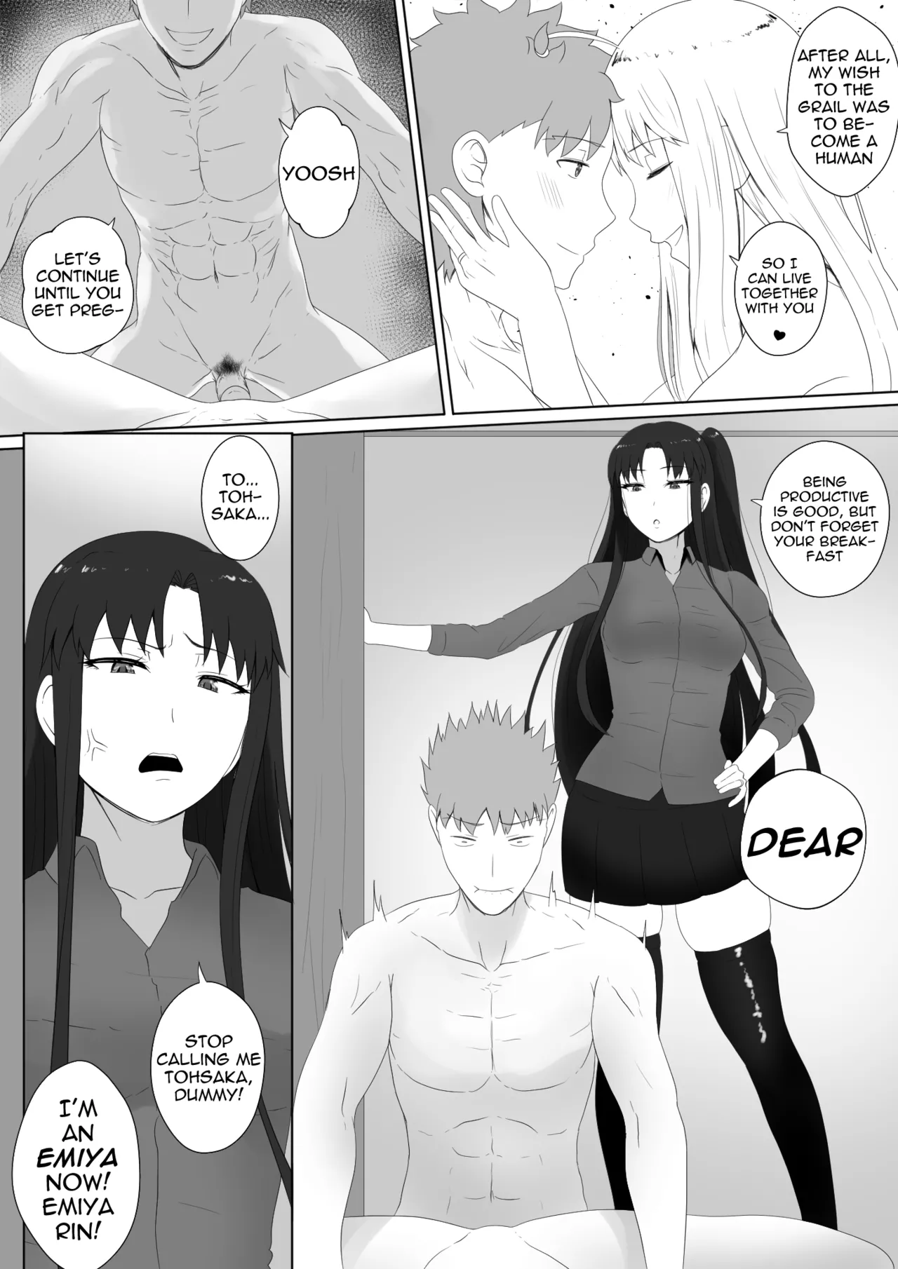 [KMVT] Emiya Harem (Fate stay night) [English] (Uncensored) 이미지 번호 6