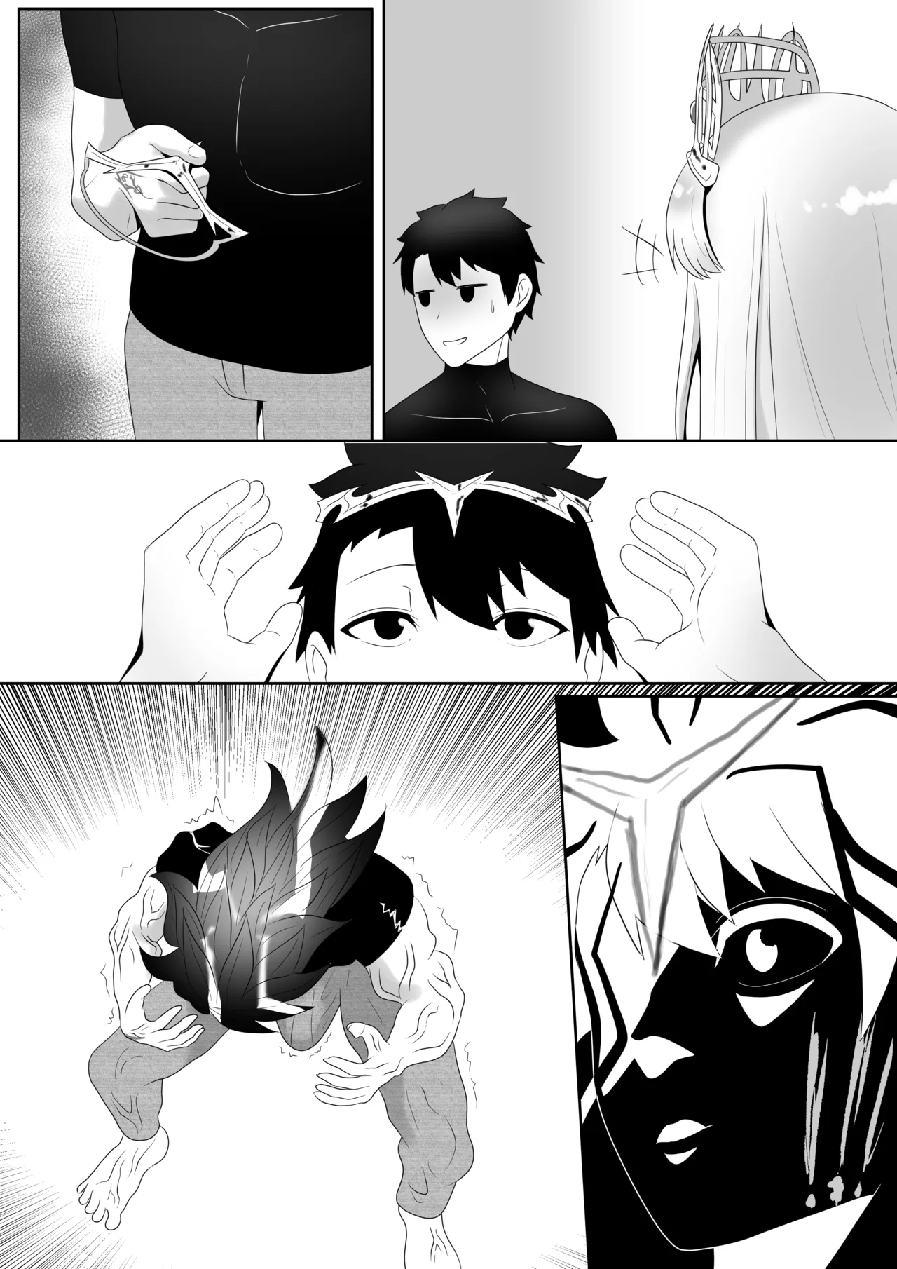 [KMVT] I Became Zeus, So I Declared the Day to F-ck Down Gods (Fate Grand Order) [Textless] (Uncensored) numero di immagine  3