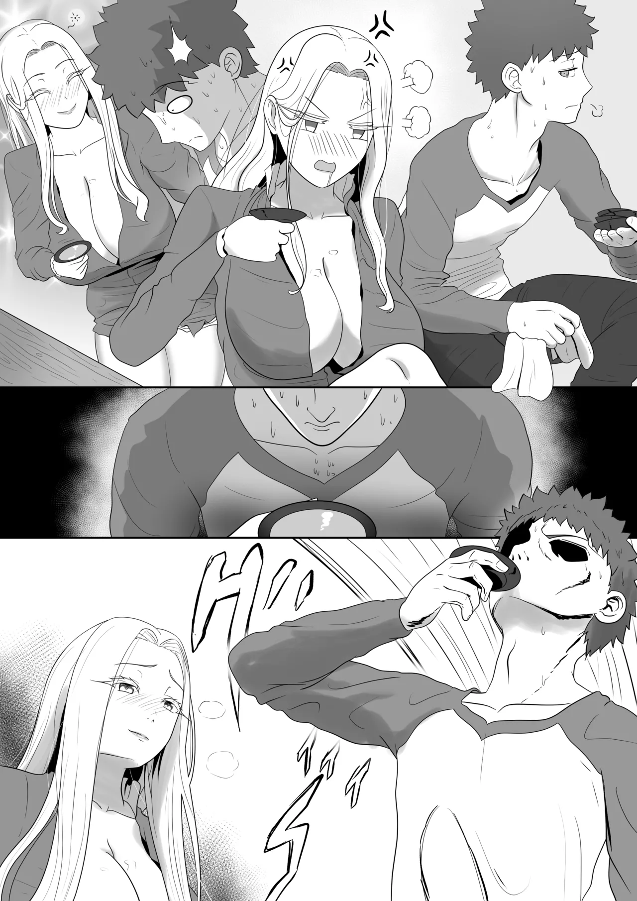 [KMVT] Lovely Maids/Lonely Mom (Fate kaleid liner Prisma Illya) (Uncensored) image number 3