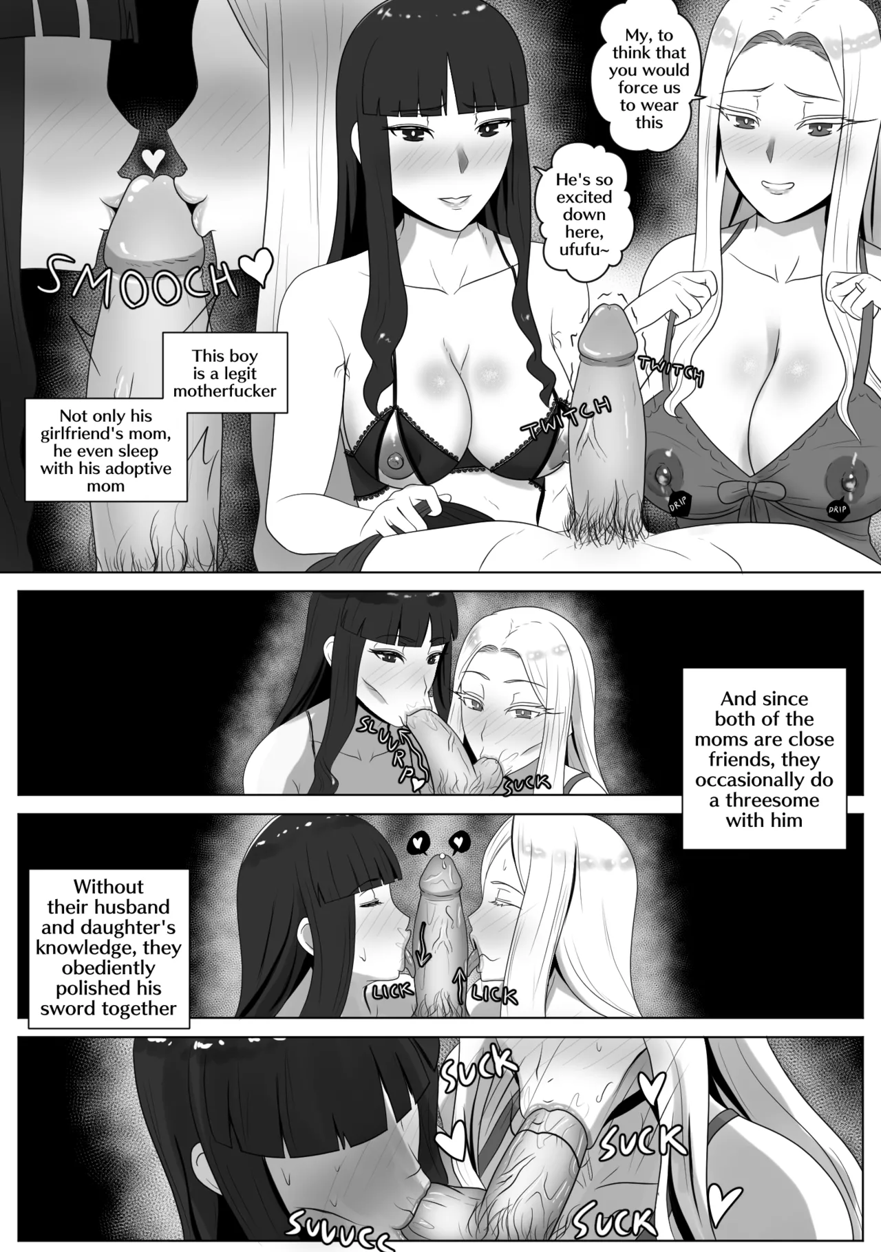[KMVT] The Fuyuki's Mama [Mama Iri & Mama Aoi] (Fate stay night) (Uncensored) image number 2