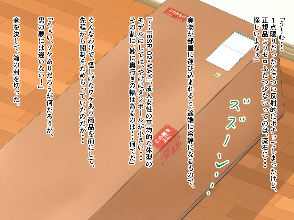 「ワケあり」格安セクサロイドを衝動買いしたら、 超乳○リ少女が届いた。 Bildnummer 4