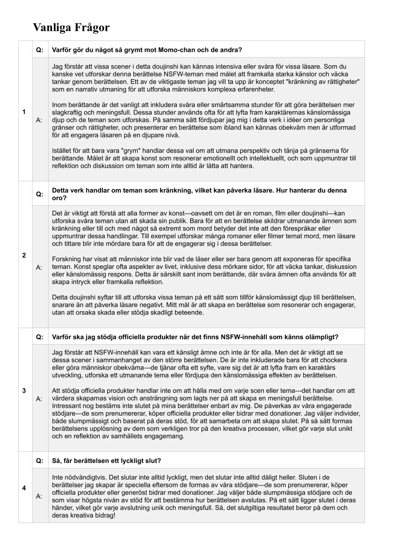 Momo utan trosor. Din tillfälliga medicin Bildnummer 35