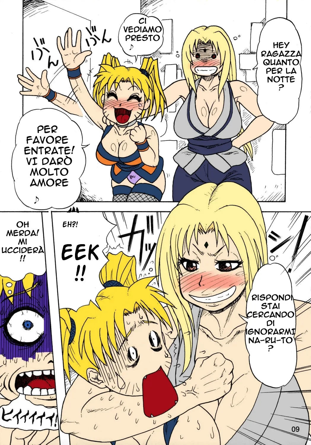 (C73) [Serious Graphics (Ice)] Kunoichi Style Max Speed (Naruto) [Italian] [Colorized] image number 10