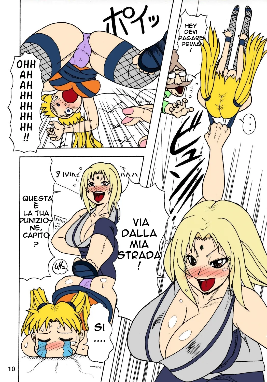 (C73) [Serious Graphics (Ice)] Kunoichi Style Max Speed (Naruto) [Italian] [Colorized] image number 11