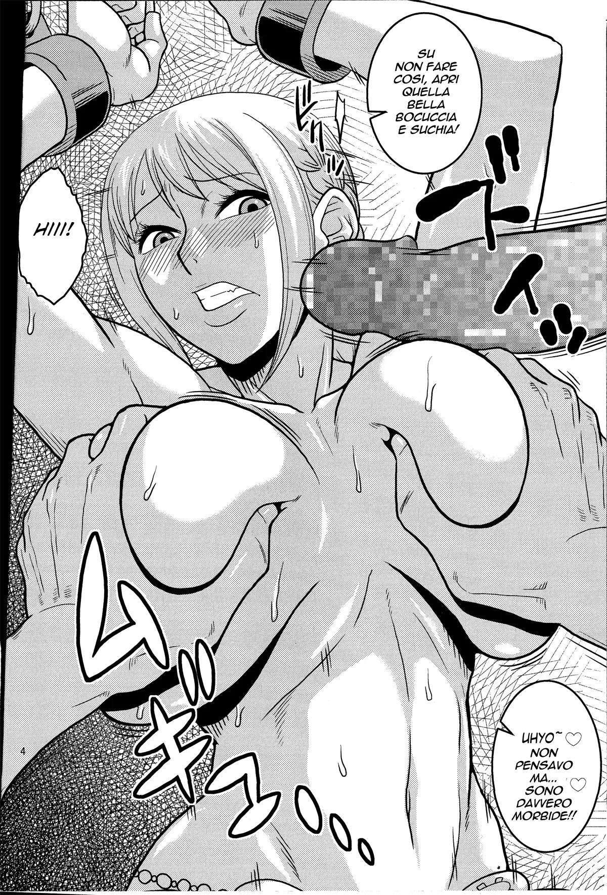 (C85) [ACID-HEAD (Murata.)] Dorei Toushi Rebecca (One Piece) [Italian] Bildnummer 3