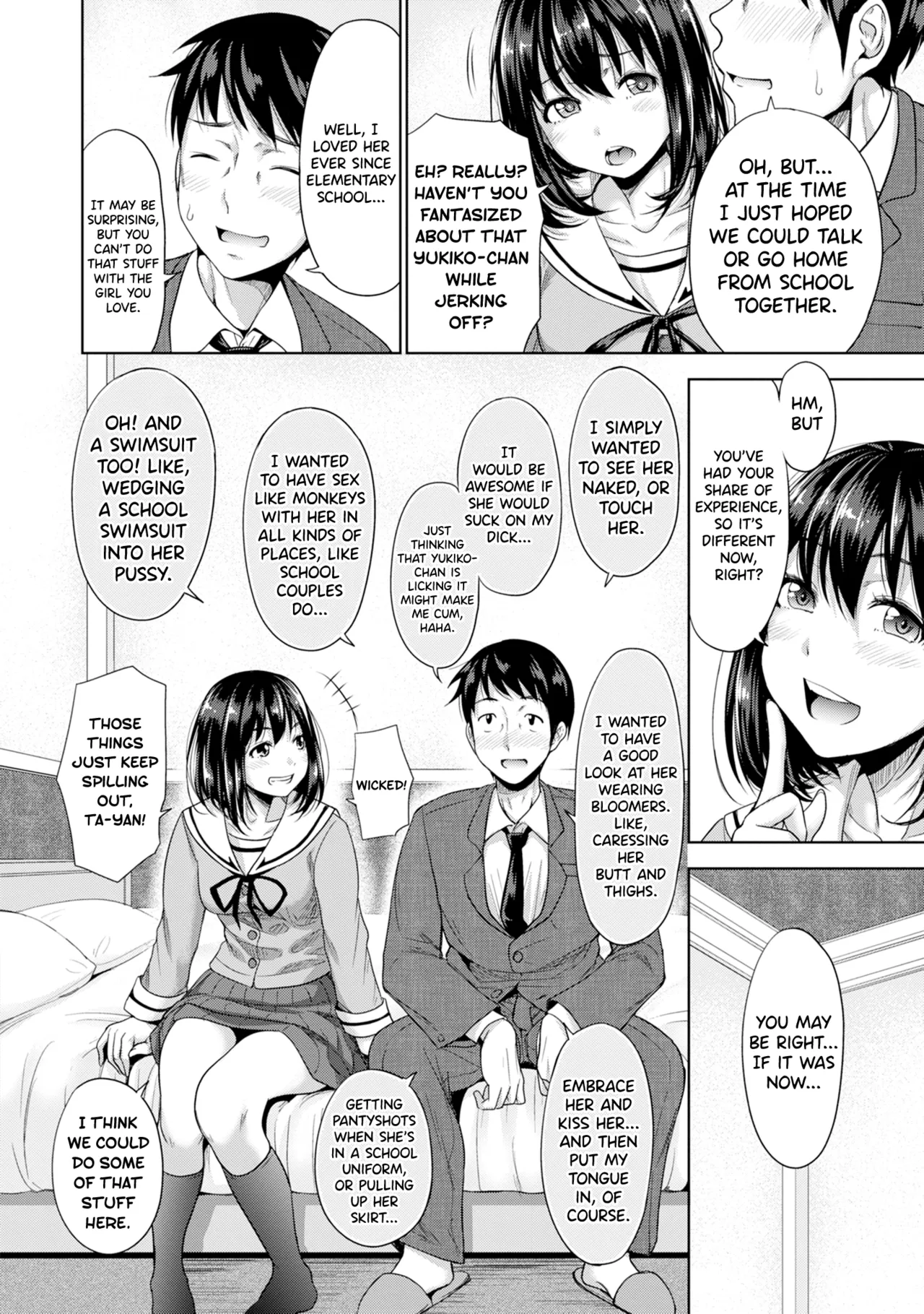 [Takuwan] Hatsukoi no Hito Ch.0.5-5 [English] [biribiri] [Uncensored] Bildnummer 10