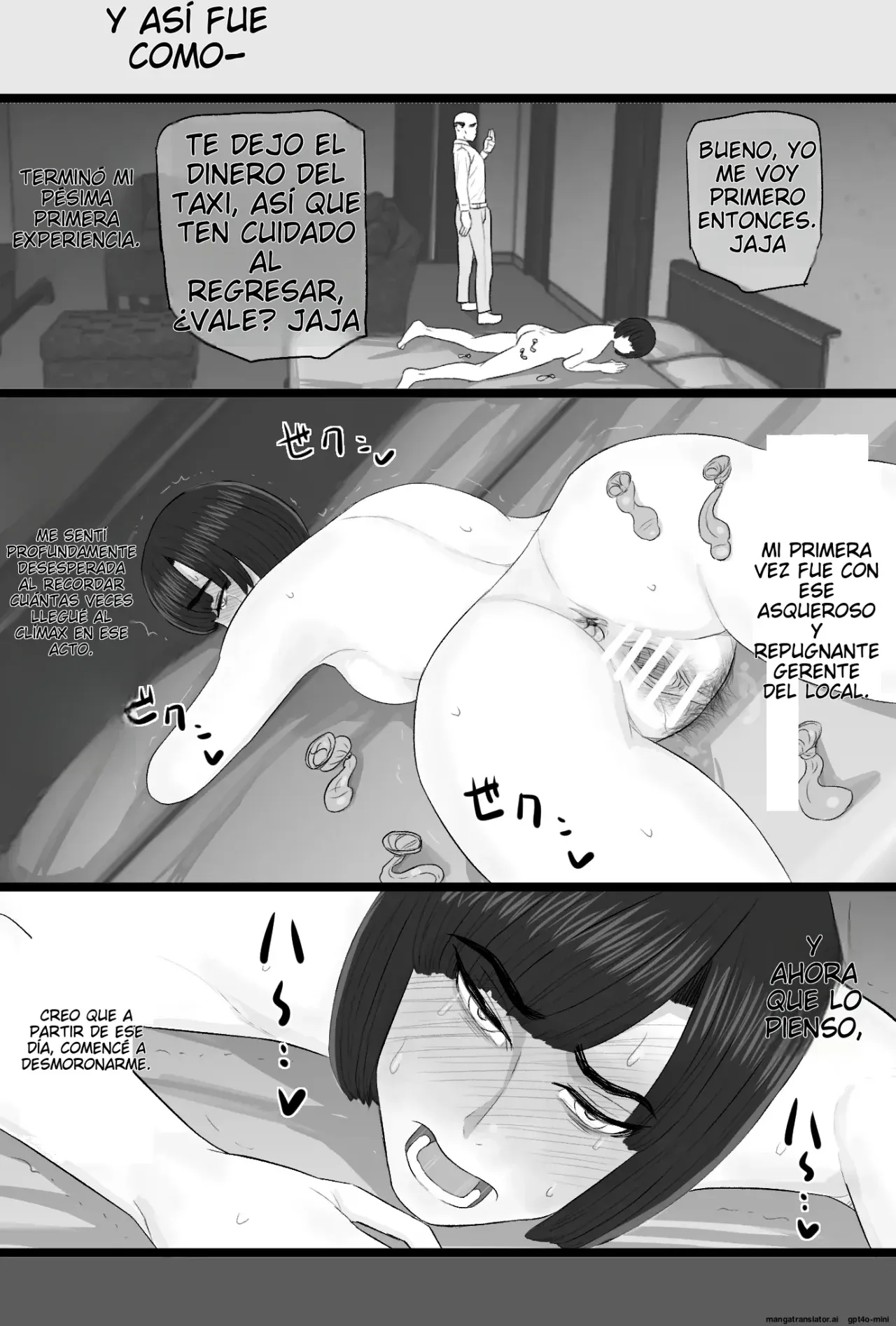 [Kintama Ookami (Tamarou)] Senshokuzuma 6 ~Muttsuri inaka shojo joshidai-sei ga dosukebe hihi jijī no iro ni somaru made〜 | Esposa Infiel 6 ~Estudiante Universitaria Virgen se Tiñe del Color de la Lujuria y la Depravación~ [Spanish] [NTRForever] Bildnummer 31